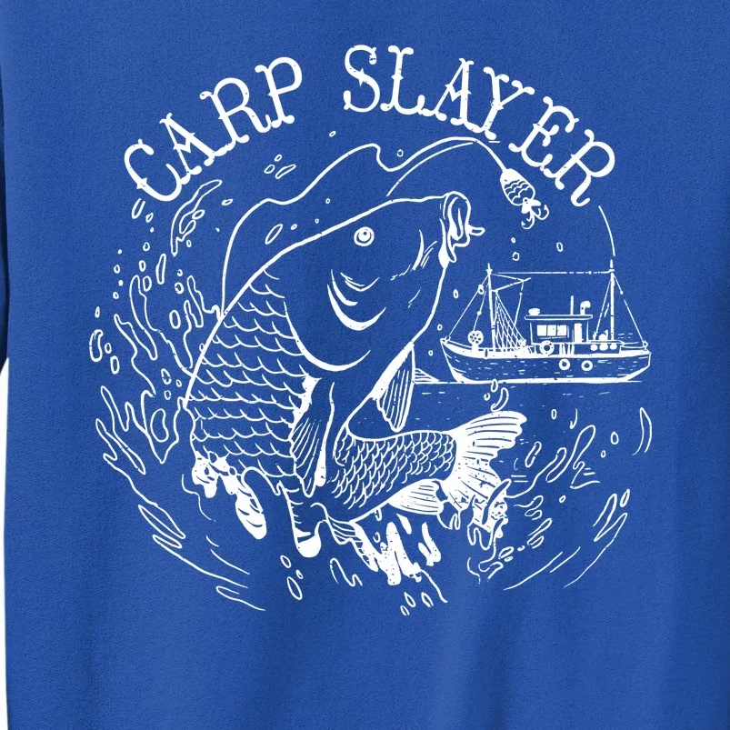 Carp Slayer Fishline Tall Sweatshirt