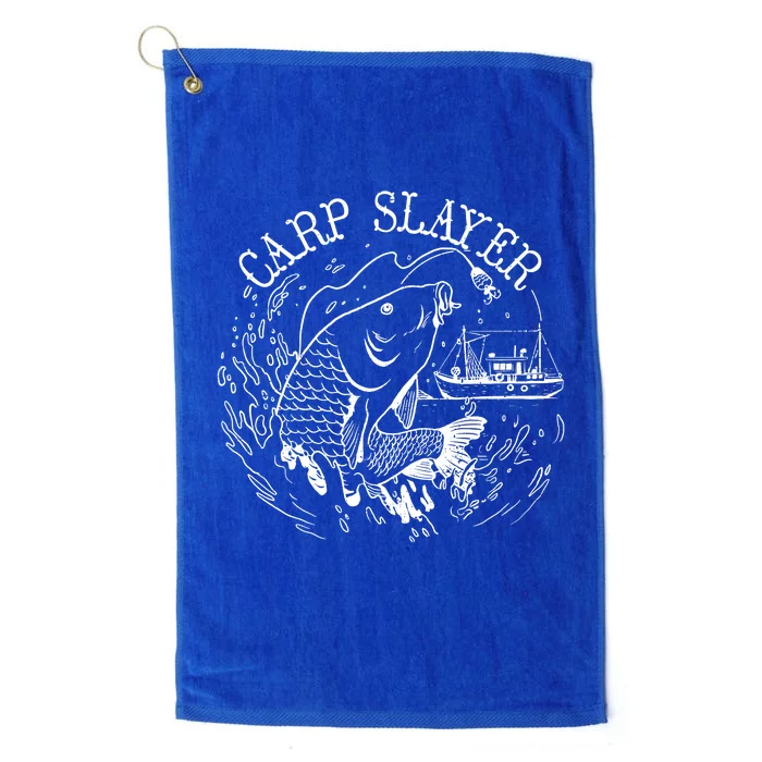 Carp Slayer Fishline Platinum Collection Golf Towel