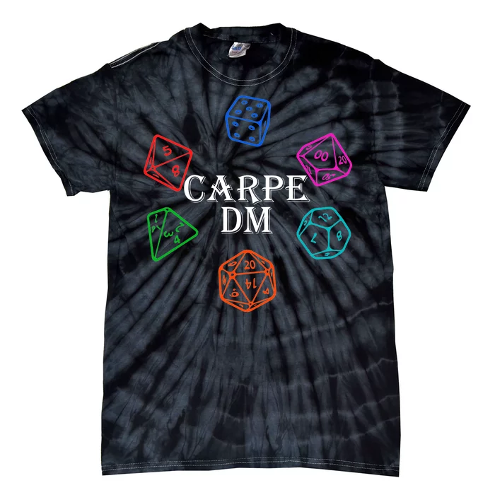 Carpe DM Funny Diem Parody Dice Tie-Dye T-Shirt