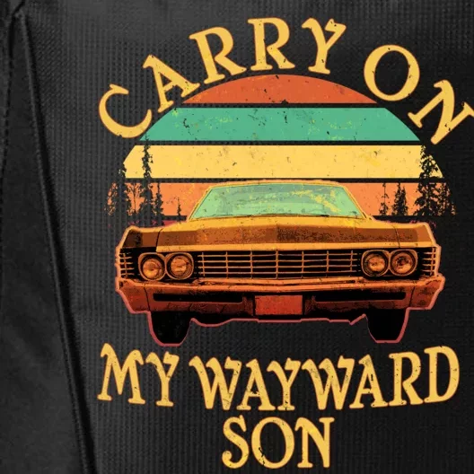 Carry On My Wayward Son City Backpack