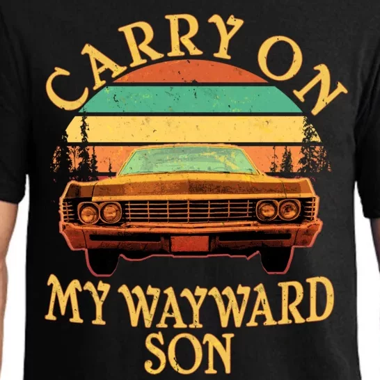 Carry On My Wayward Son Pajama Set