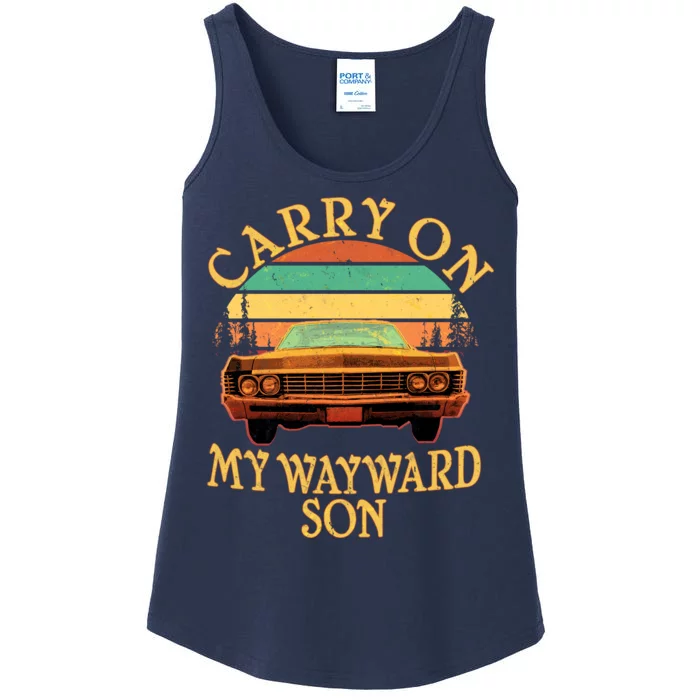 Carry On My Wayward Son Ladies Essential Tank