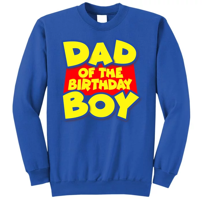 Cartoony Dad of the Birthday Boy Sweatshirt