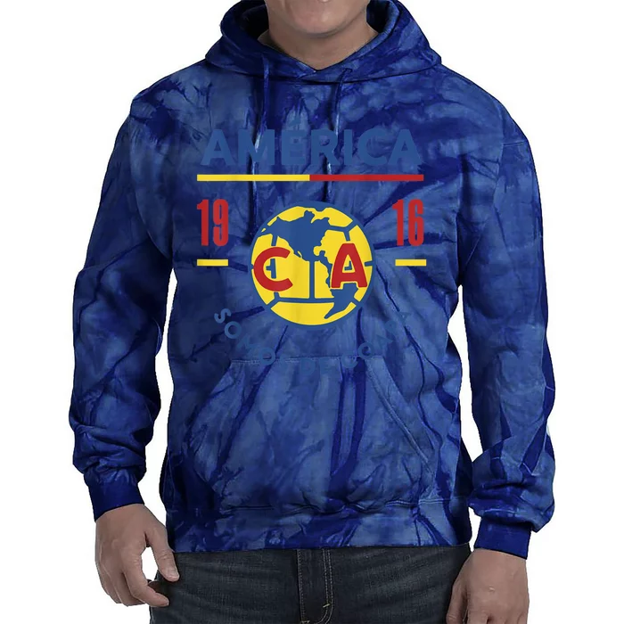 Club America Somos De Coapa Tie Dye Hoodie