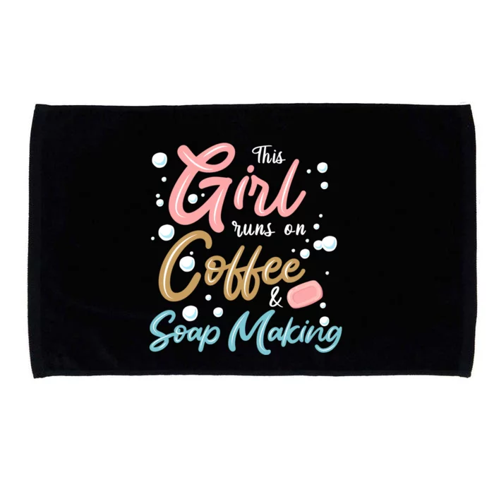 Coffee And Soap Making Soap Maker Gift Microfiber Hand Towel