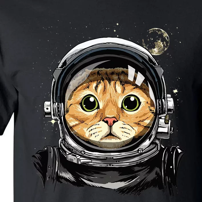 Cat Astronaut Space Exploration Astronomy Lover Tall T-Shirt