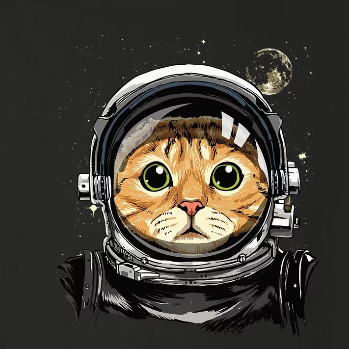 Cat Astronaut Space Exploration Astronomy Lover Toddler Long Sleeve Shirt