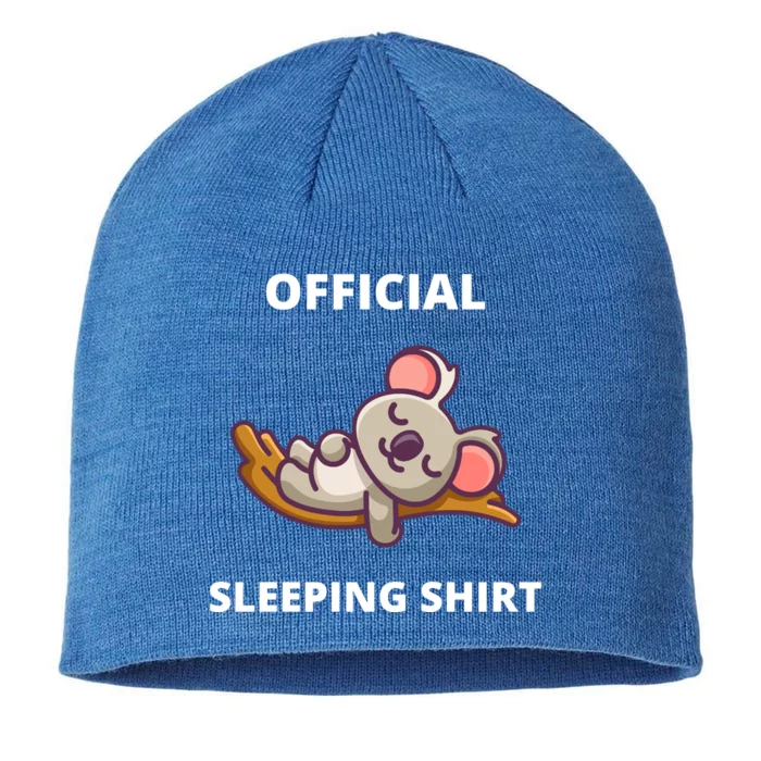 Cute Animal Sleeping Shirt Koala Bear 8 1/2in Sustainable Knit Beanie