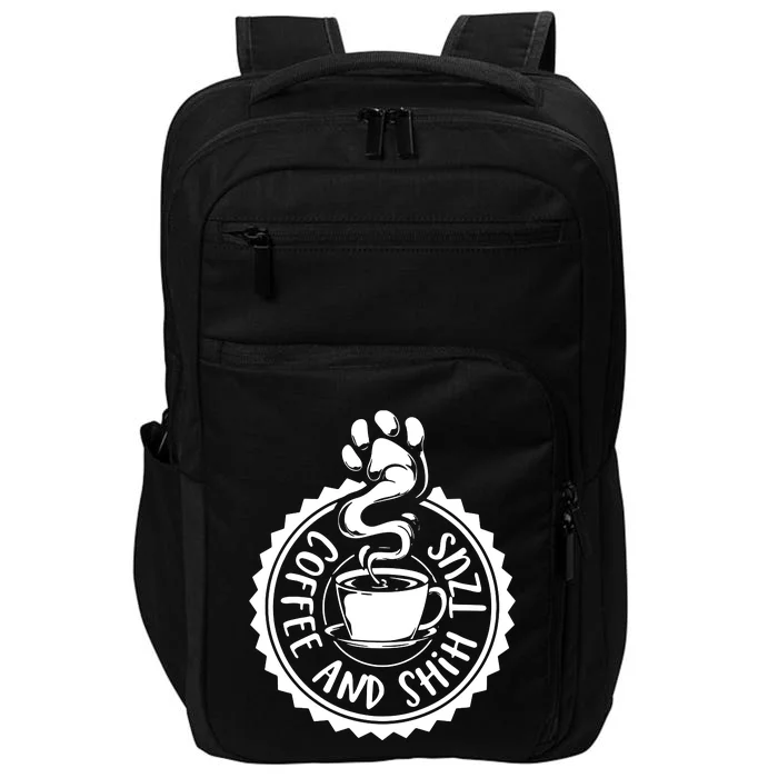 Coffee And Shih Tzus Shih Tzu Impact Tech Backpack