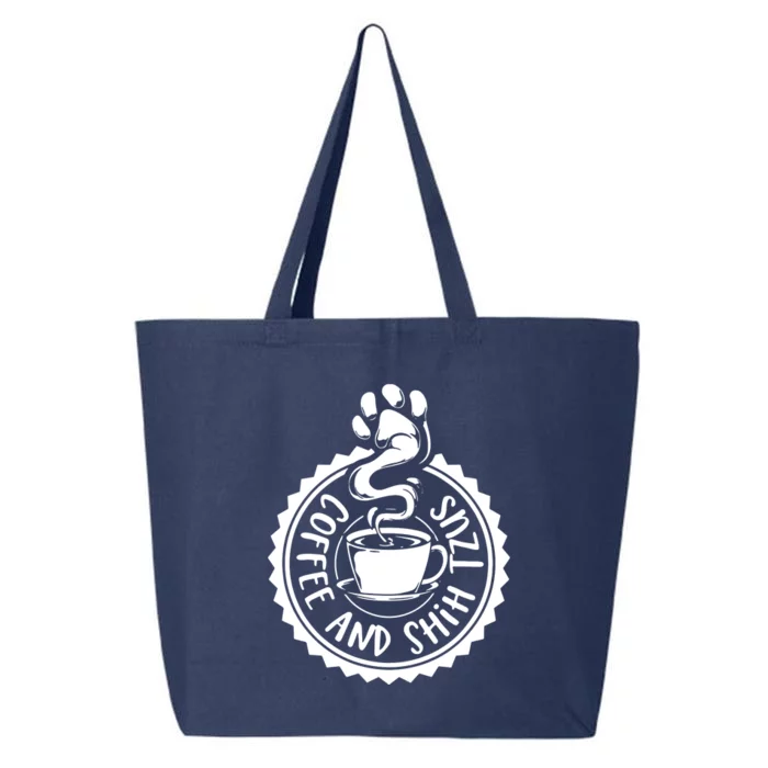 Coffee And Shih Tzus Shih Tzu 25L Jumbo Tote