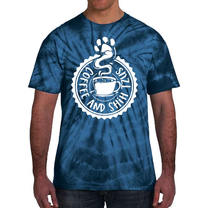 Coffee And Shih Tzus Shih Tzu Tie-Dye T-Shirt