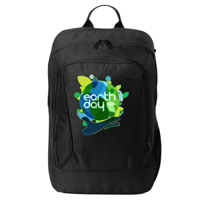 Cool Abstract Shapes Earth Day City Backpack