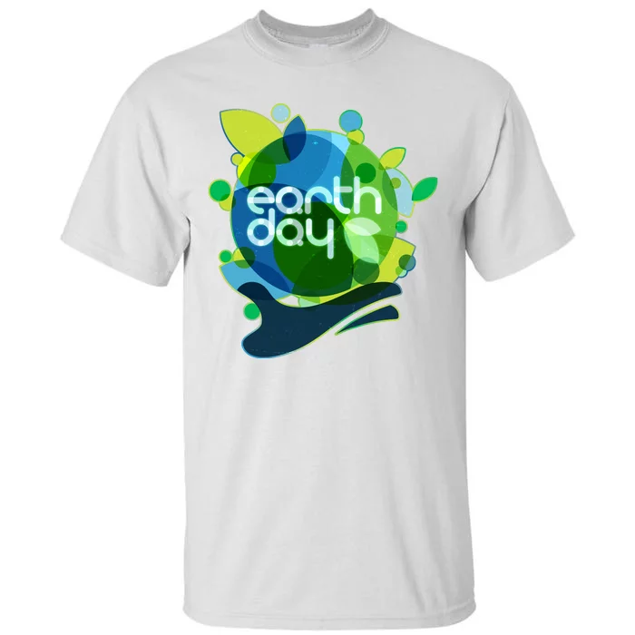 Cool Abstract Shapes Earth Day Tall T-Shirt