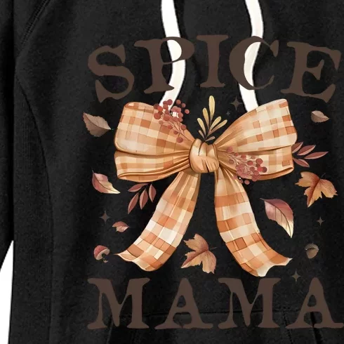 Coquette Autumn Spice Mama Women's Fleece Hoodie