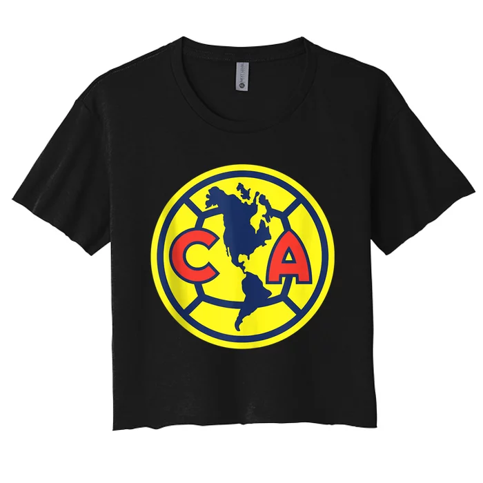 Club America Score Big With Our Exclusive Collection Women's Crop Top Tee