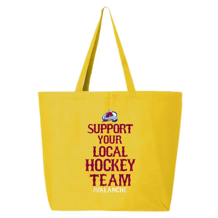 Colorado Avalanche Support Officially L.I.C.E.N.S.E.D. 25L Jumbo Tote