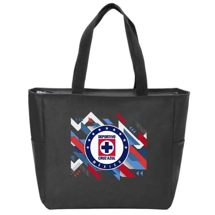 Cruz Azul Score Big With Our Exclusive Collection Zip Tote Bag