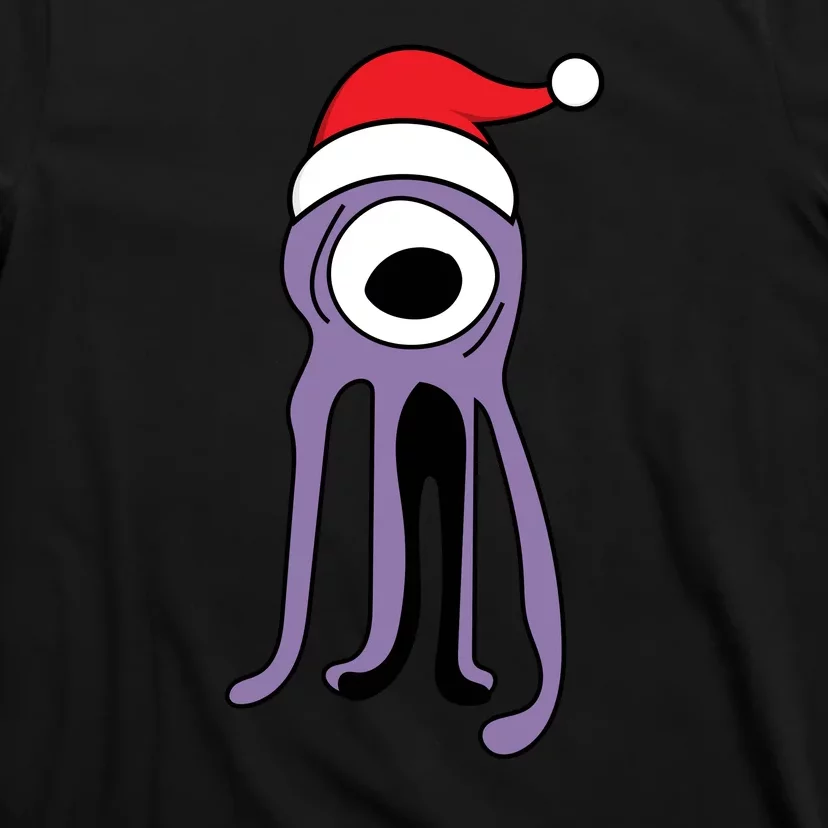 Cute Alien Santa Claus T-Shirt