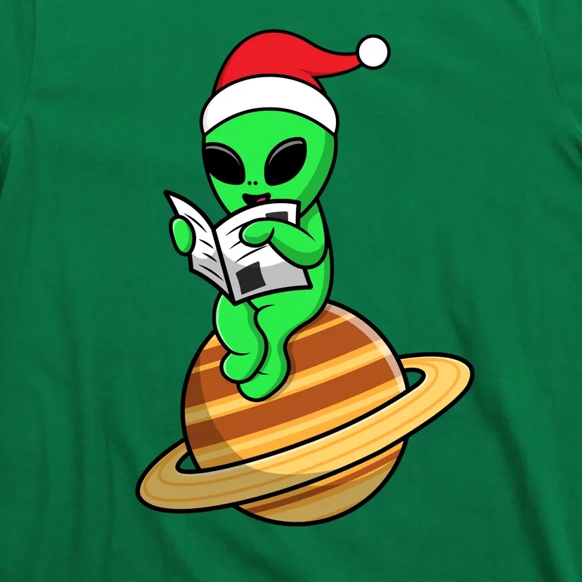 Cute Alien Santa Claus T-Shirt