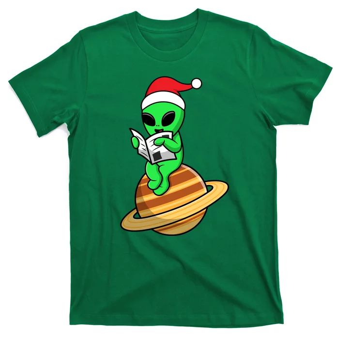 Cute Alien Santa Claus T-Shirt