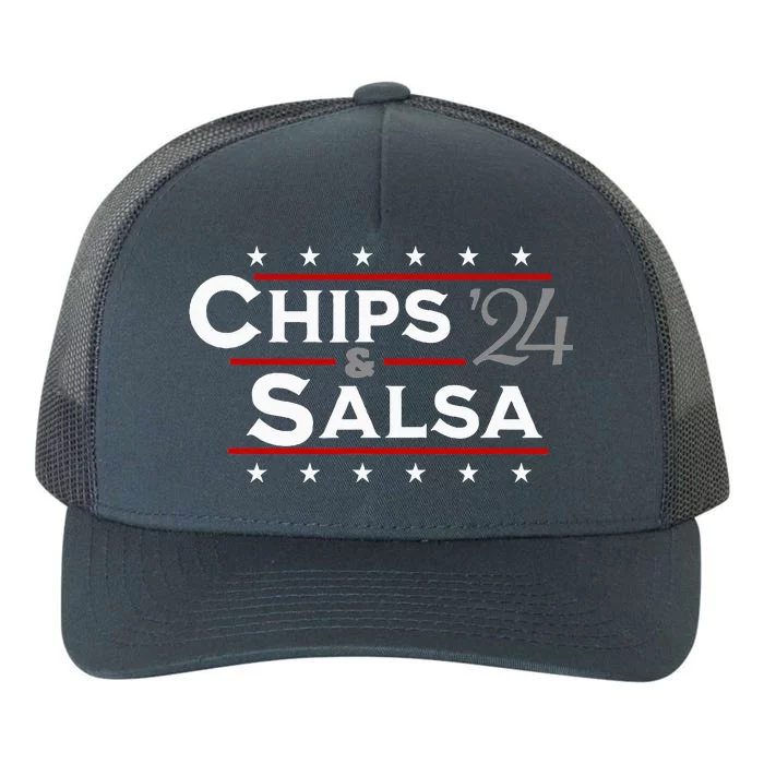 Chips And Salsa Vote Political Election Yupoong Adult 5-Panel Trucker Hat