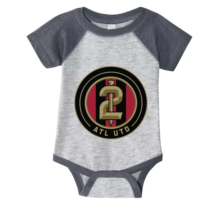 Cool Atlanta Soccer Logo Infant Baby Jersey Bodysuit