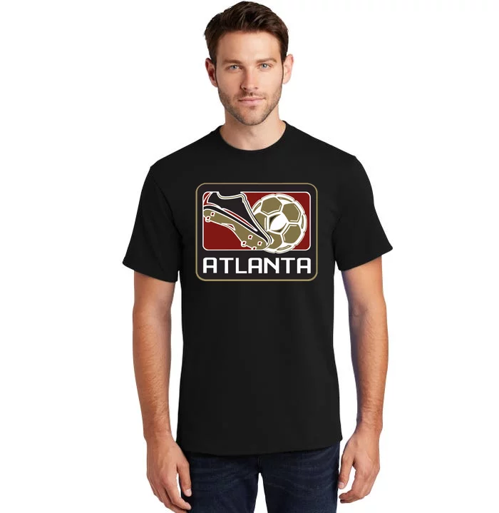 Cool Atlanta Soccer Ball Cleats Tall T-Shirt