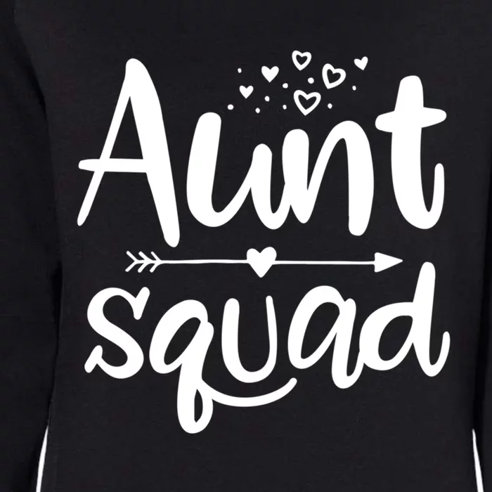 Cute Aunt Squad Great Gift Auntie Gift Womens California Wash Sweatshirt