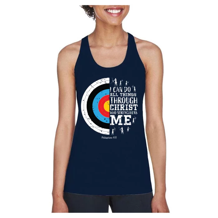 Cute Archery Shirts Women's Racerback Tank