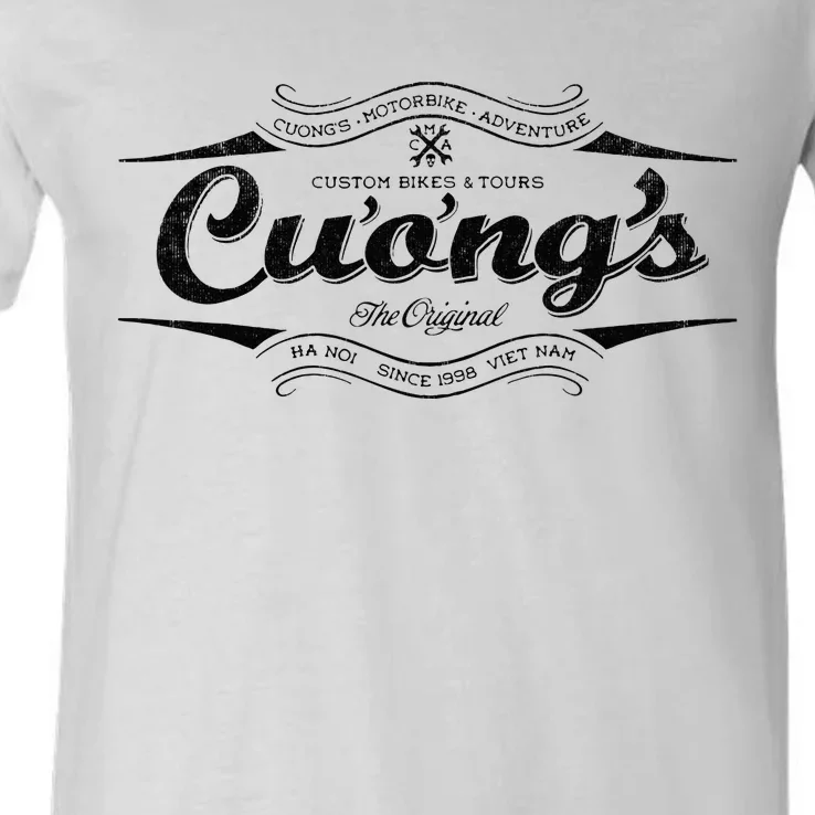 Cuongs Archer Slater V-Neck T-Shirt