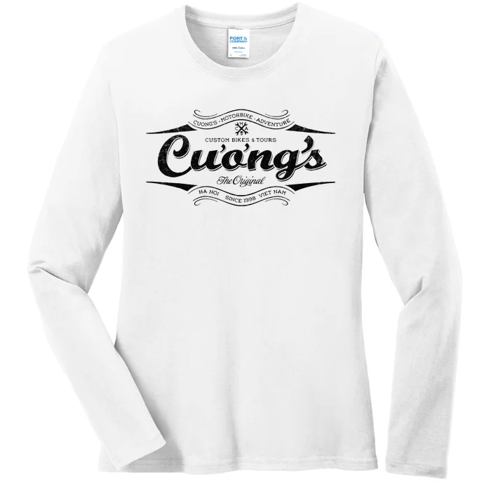 Cuongs Archer Slater Ladies Long Sleeve Shirt