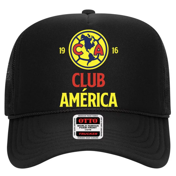 Club America Score Big With Our Exclusive High Crown Mesh Trucker Hat