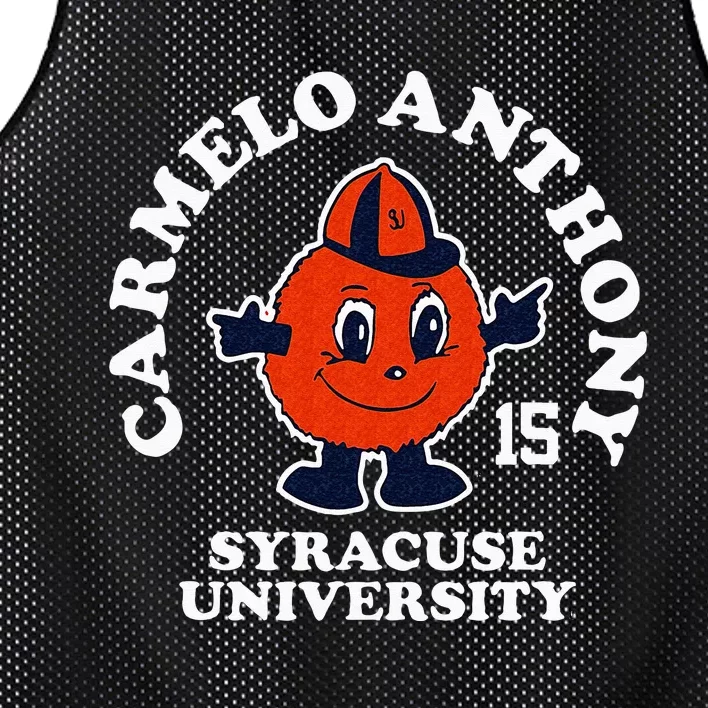 Carmelo Anthony Syracuse Orange Basketball Retrofit Mesh Reversible Basketball Jersey Tank