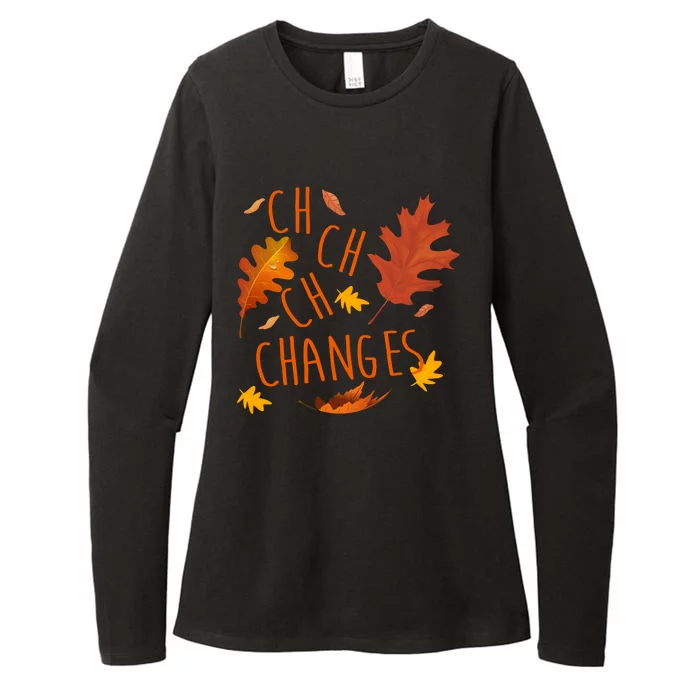 Changes Autumn Season Womens CVC Long Sleeve Shirt