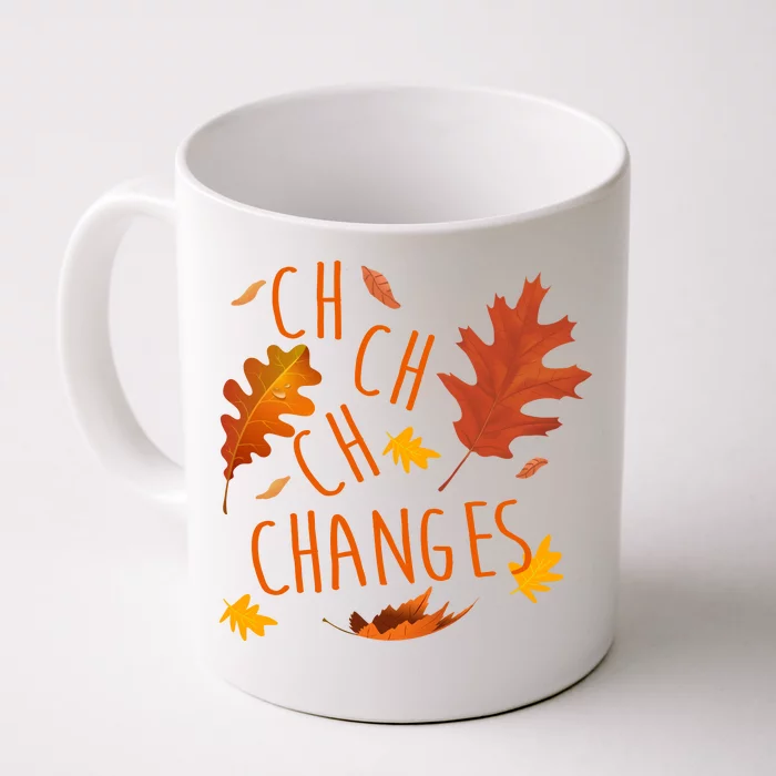 Changes Autumn Season Front & Back Coffee Mug