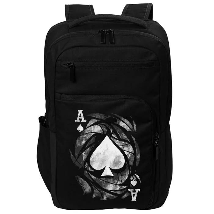 Card Ace Spades Play Playing Impact Tech Backpack