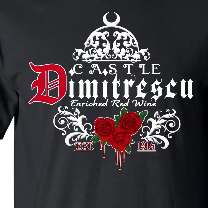 Castle Dimitrescu Village Wine Est 1914 Tall T-Shirt