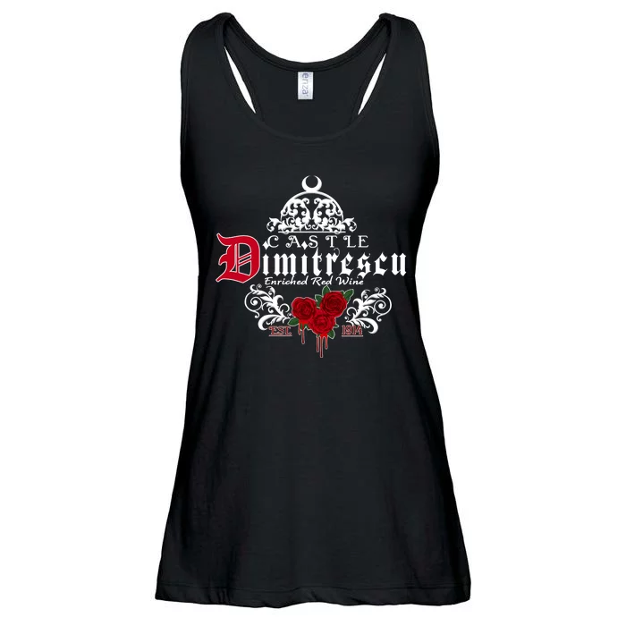 Castle Dimitrescu Village Wine Est 1914 Ladies Essential Flowy Tank