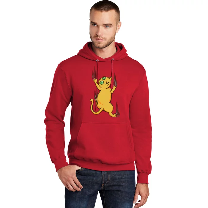 Cat Climbing Hoodie