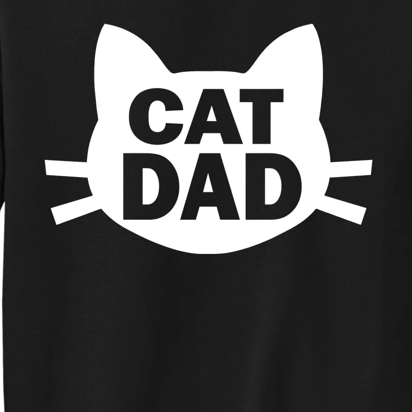 Cat Dad Tall Sweatshirt