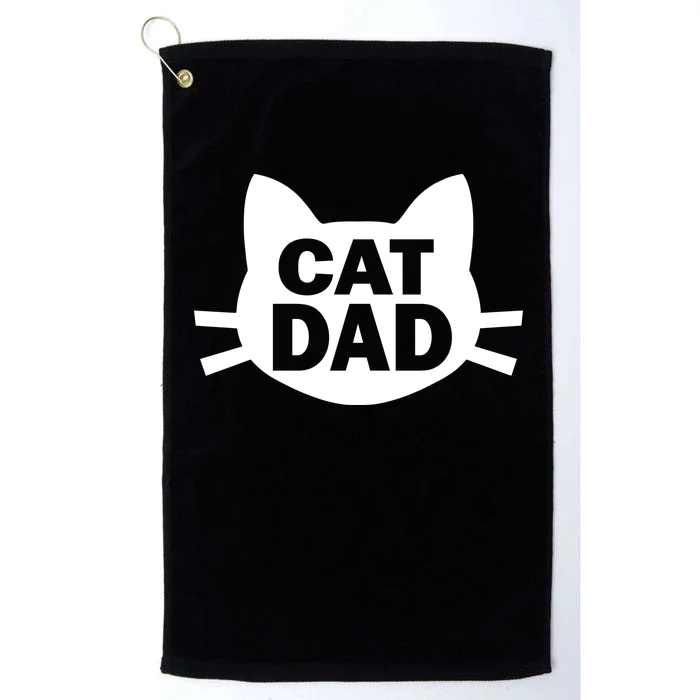 Cat Dad Platinum Collection Golf Towel