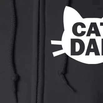 Cat Dad Full Zip Hoodie