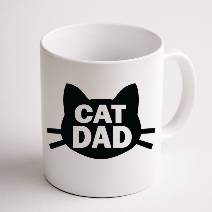 Cat Dad Front & Back Coffee Mug