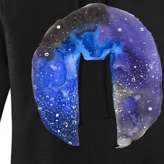 Cat Galaxy Women's Pullover Hoodie