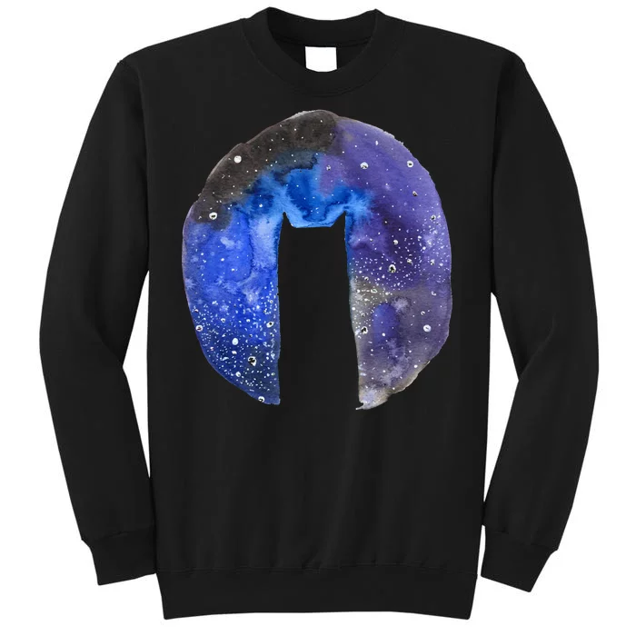 Cat Galaxy Tall Sweatshirt