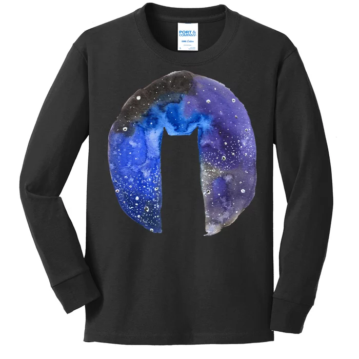 Cat Galaxy Kids Long Sleeve Shirt