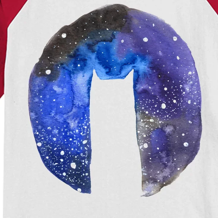 Cat Galaxy Kids Colorblock Raglan Jersey