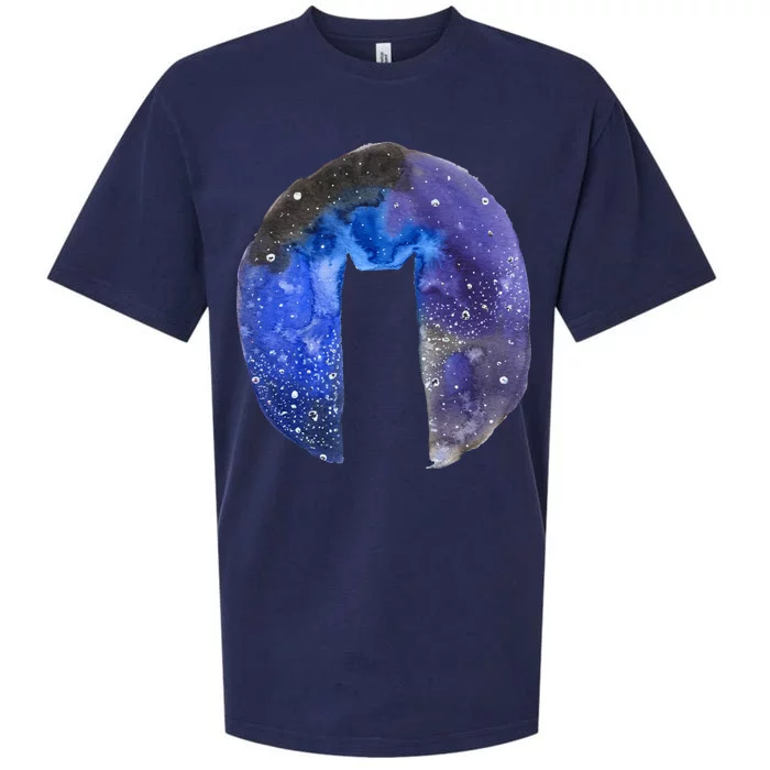 Cat Galaxy Sueded Cloud Jersey T-Shirt