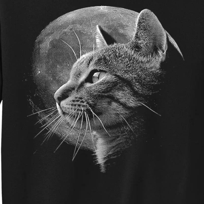 Cat Moon Tall Sweatshirt