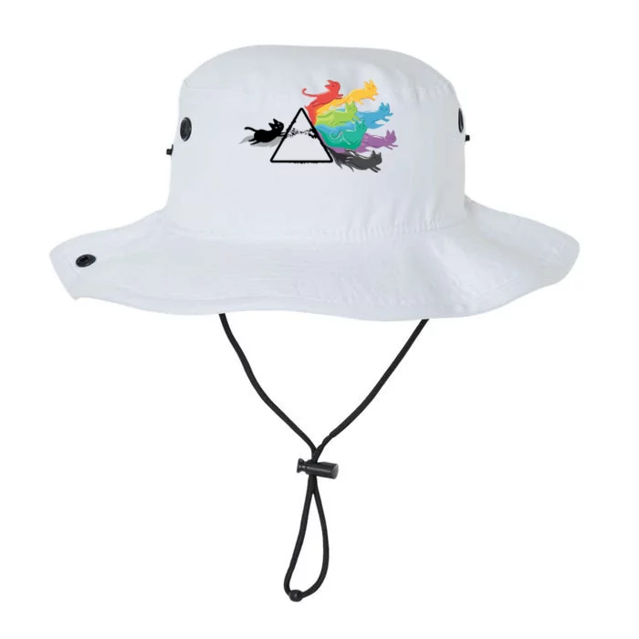 Cat Rainbow Prism Legacy Cool Fit Booney Bucket Hat